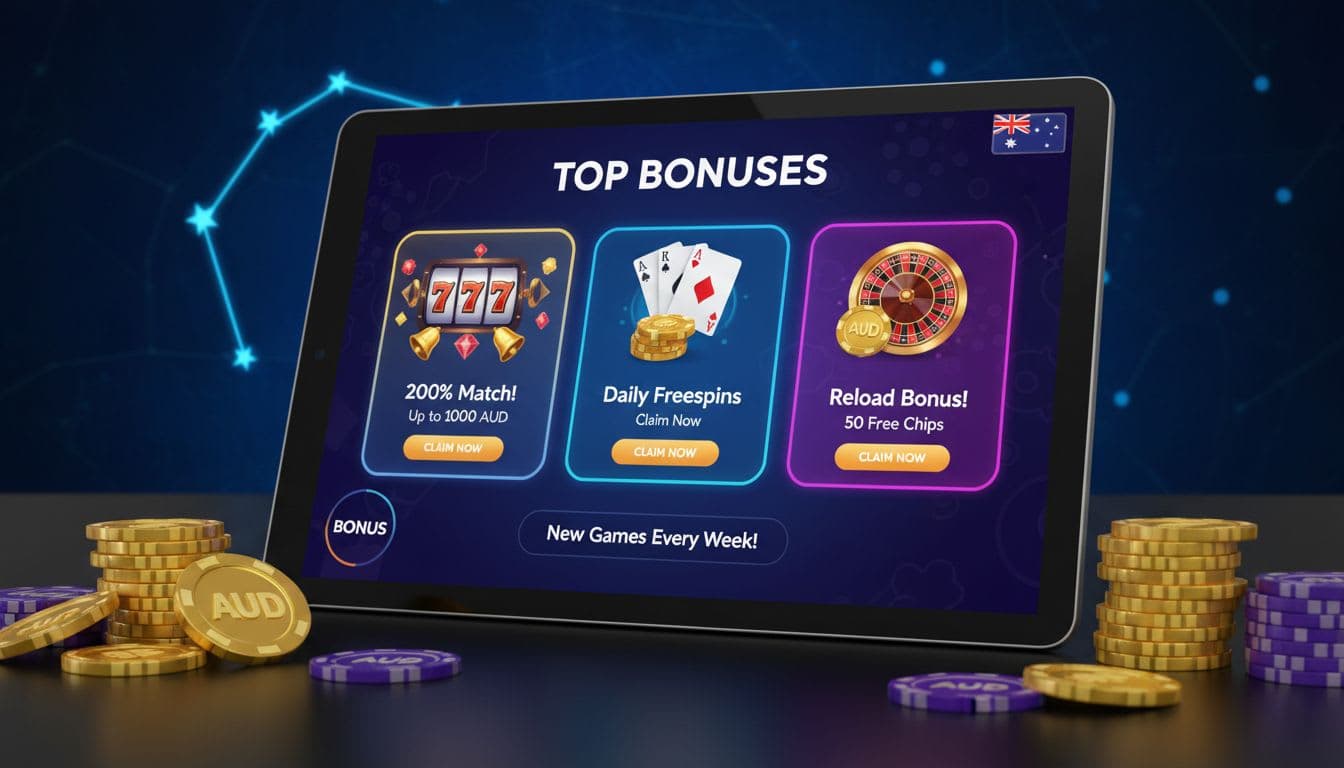 Top Online Casino Bonus Offers in Australia for 2026 image
